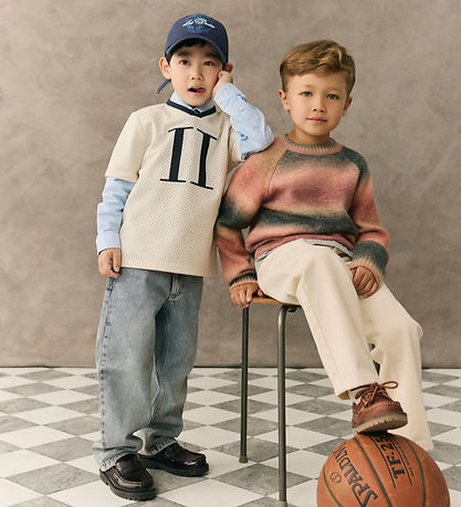 Les Deux T-shirt - Bronson Encore - Eggnog White m. Sort