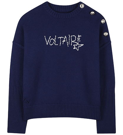 Zadig & Voltaire Bluse - Strik - Medieval Blue