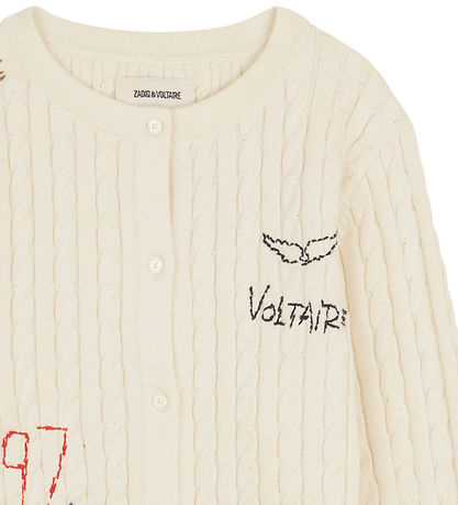 Zadig & Voltaire Cardigan - Strik - Off White