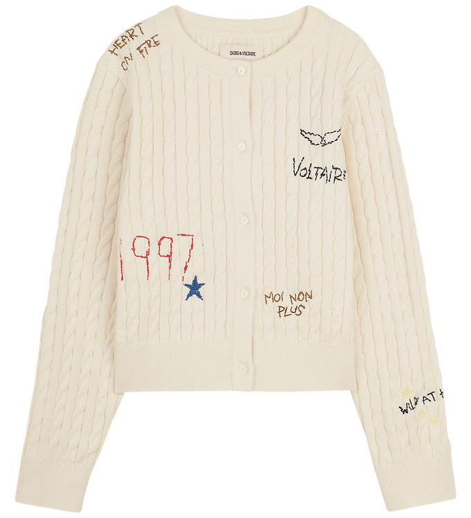 Zadig & Voltaire Cardigan - Strik - Off White