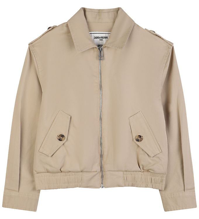 Zadig & Voltaire Overgangsjakker - Dark Stone m. Similisten