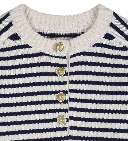 Zadig & Voltaire Bluse - Strik - Navy/ Off White