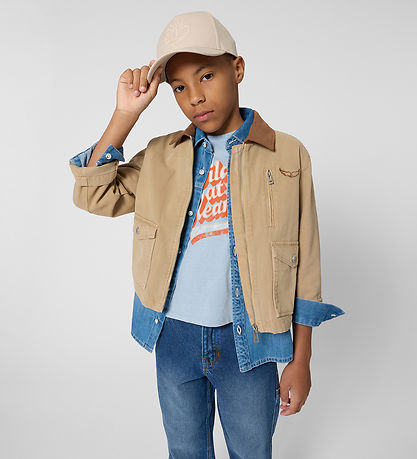 Zadig & Voltaire Jakke - Dark Stone