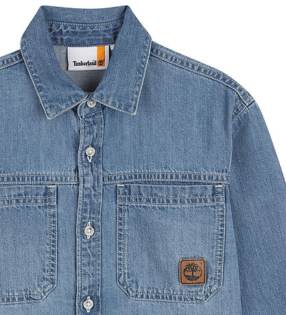 Timberland Skjorte - Denim - Double Stone/ Brush