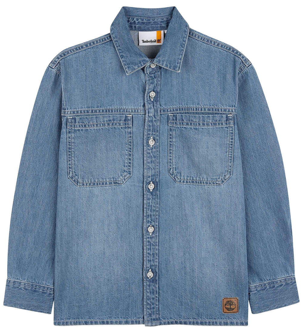 Timberland Hemd - Denim - Double Stone/Bürste - Timberland - 10 Jahre (140) - Hemd/Bluse