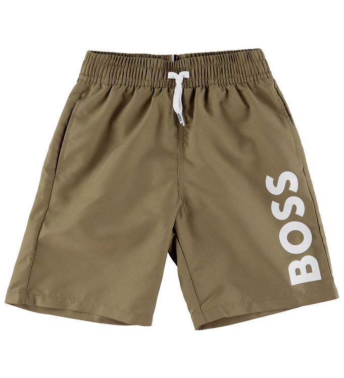 BOSS Badeshorts - Dark Stone