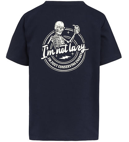 Hound T-Shirt - HdAnton - Marine av. Squelette