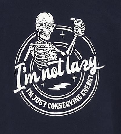 Hound T-Shirt - HdAnton - Marine av. Squelette