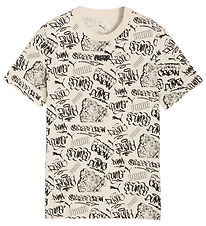 Puma T-shirt - MID90S AOP - White