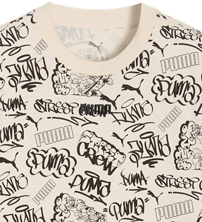 Puma T-shirt - MID90S AOP - White