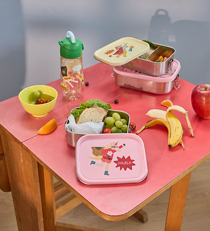 Rice Drikkedunk - 550 ml - Hero Print/Grøn