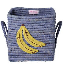 Rice Kurv - Raffia - 20x20 cm - Big Banana Embroidery