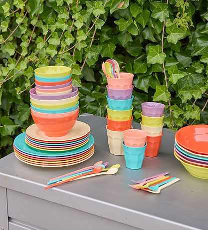 Rice Kopper - Melamin - 6 stk. - 160 ml - Glory Days Colors