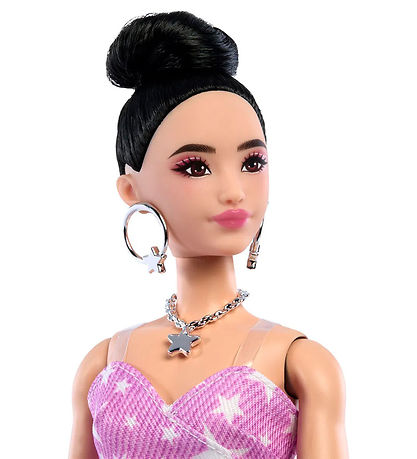 Barbie Dukke - Deluxe Style Pink Denim Star Wrap Asian