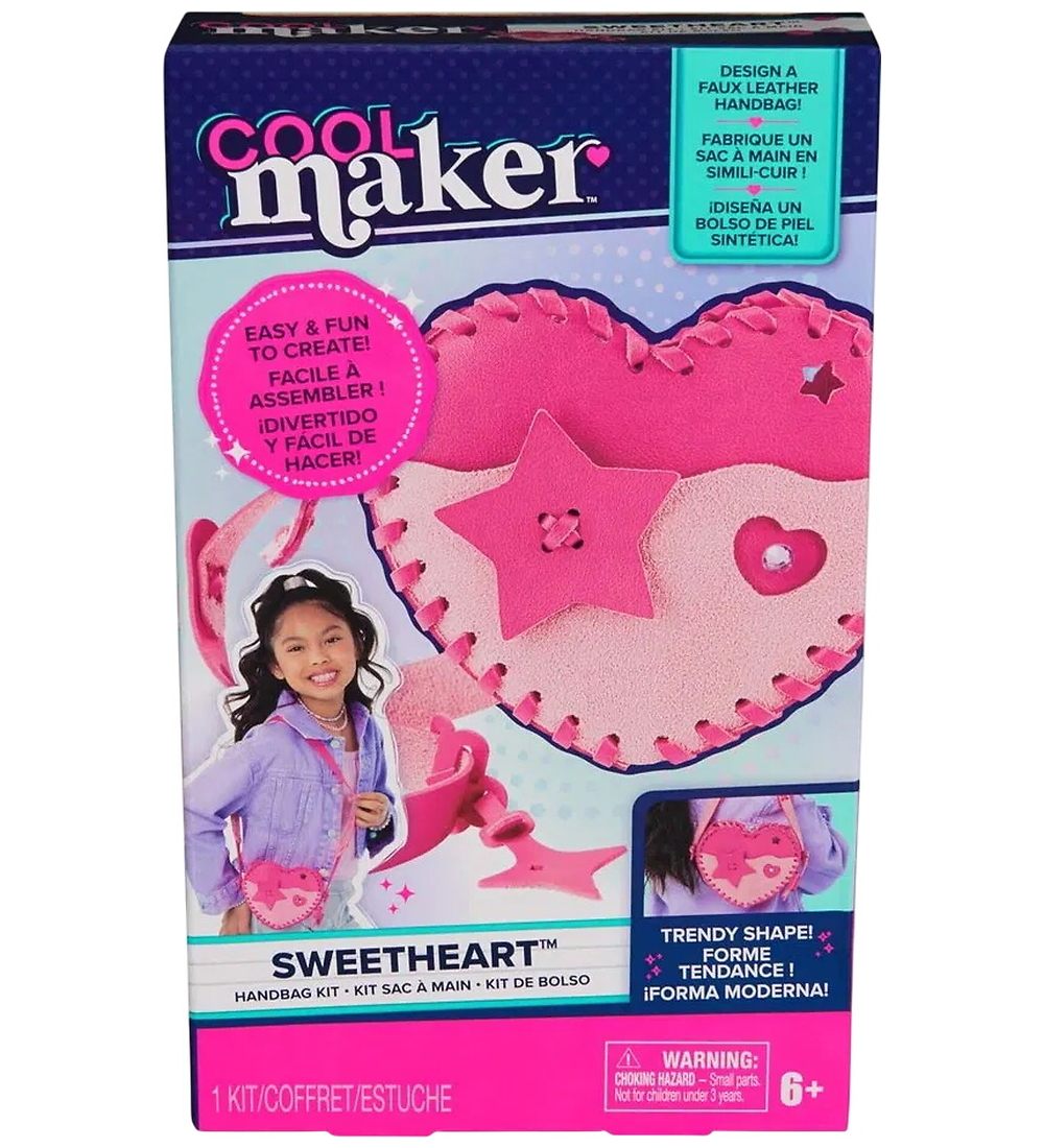 Cool Maker Pink Heart Handtaschen-Set - Cool Maker - One Size - Kreatives Spielset