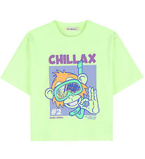 Billieblush T-shirt - Green Lemon m. Print