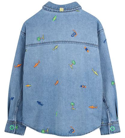 Billieblush Skjorte - Denim - Double Stone