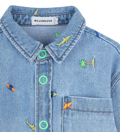 Billieblush Skjorte - Denim - Double Stone