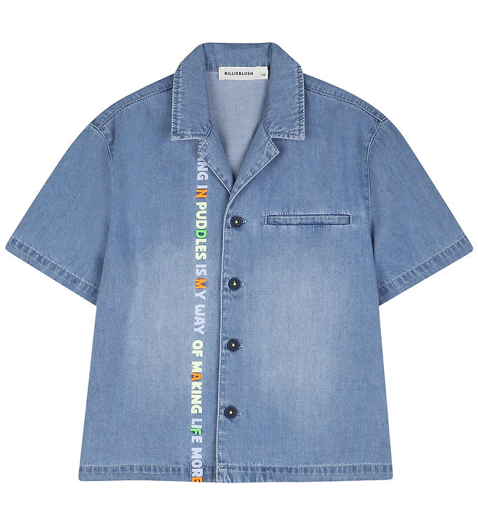 Billieblush Skjorte - Denim - Double Stone