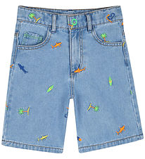 Billieblush Shorts - Denim - Double Stone m. Surfmotiv