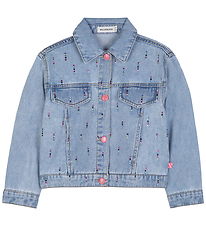 Billieblush Denimjakke - Double Stone m. Pailletter