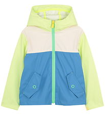 Billieblush Regnjakke - PU - Green Lemon/Blå