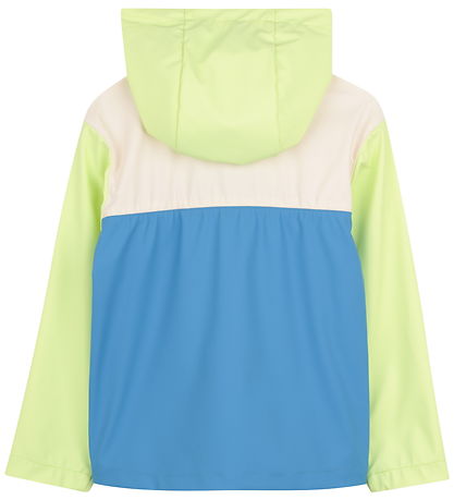 Billieblush Regnjakke - PU - Green Lemon/Blå