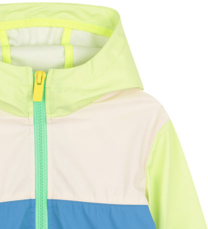 Billieblush Regnjakke - PU - Green Lemon/Blå