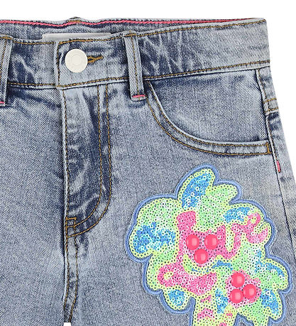 Billieblush Shorts - Denim - Stone