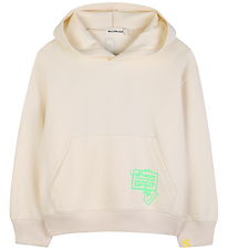 Billieblush Hættetrøje - Ivory m. Print