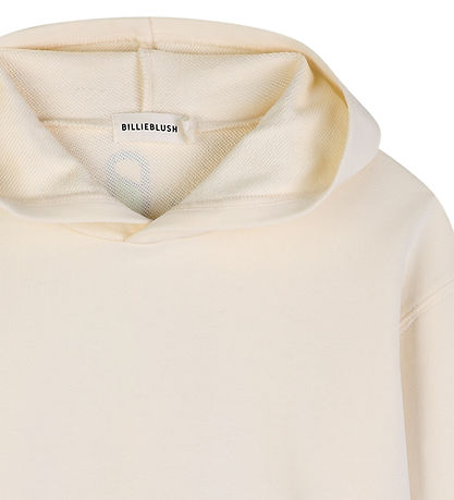 Billieblush Hættetrøje - Ivory m. Print