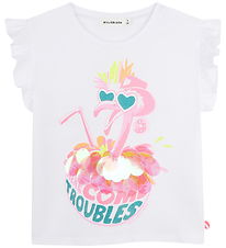 Billieblush T-shirt - Hvid m. Print