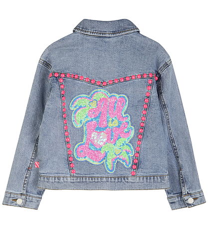 Billieblush Denimjakke - Stone