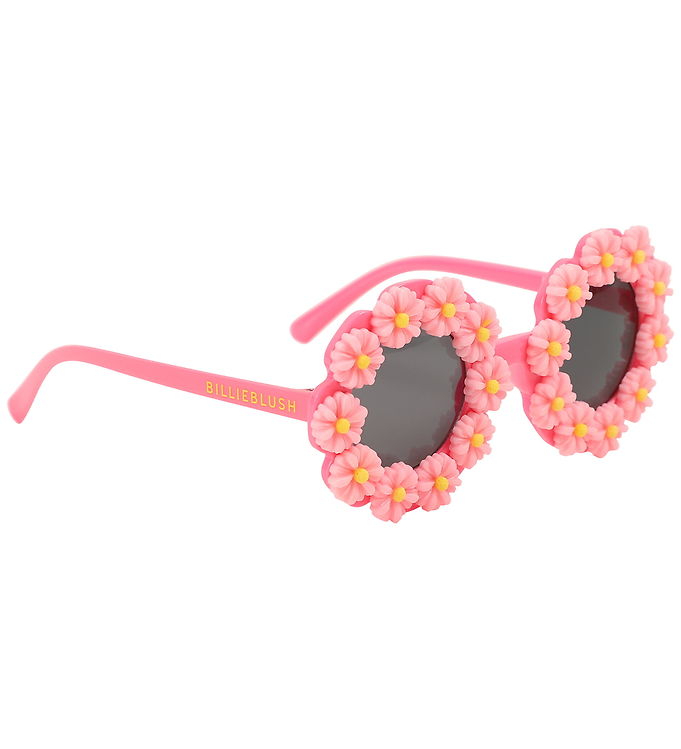 Billieblush Solbriller - Fuschia m. Blomster