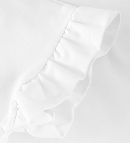 En Fant T-shirt - Egret m. Blomster