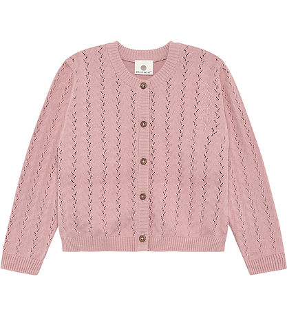 En Fant Cardigan - Strik - Zephyr m. Hulmønster