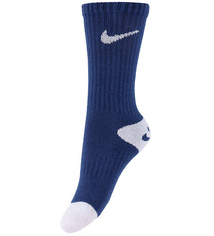 Nike Strømper - 6 pak - Smiley Crew - Mystic Navy