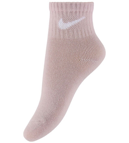 Nike Chaussettes - 6 Pack - Light Magenta