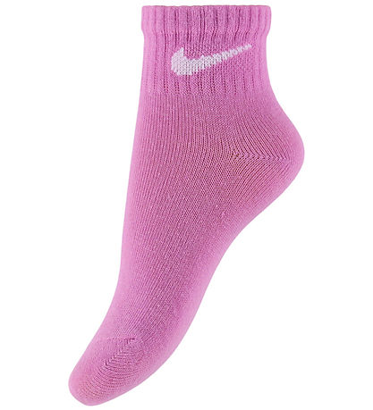 Nike Chaussettes - 6 Pack - Light Magenta