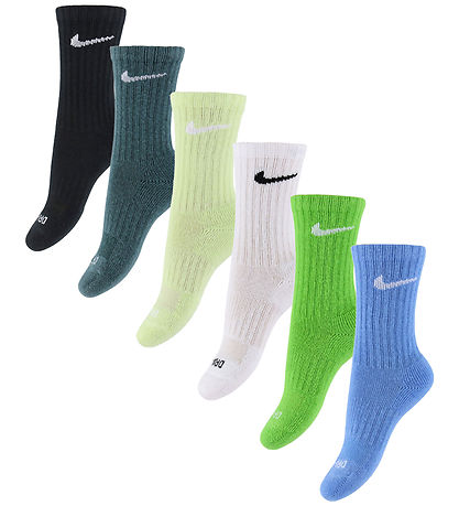 Nike Strømper - 6-pak - Crew - Mean Green