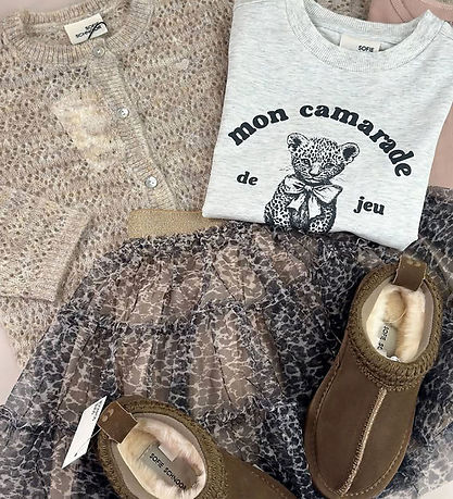 Sofie Schnoor Cardigan - Strik - HennyKB - Beige