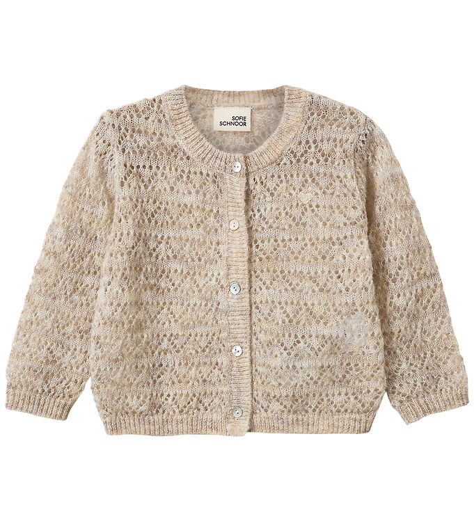 Sofie Schnoor Cardigan - Strik - HennyKB - Beige