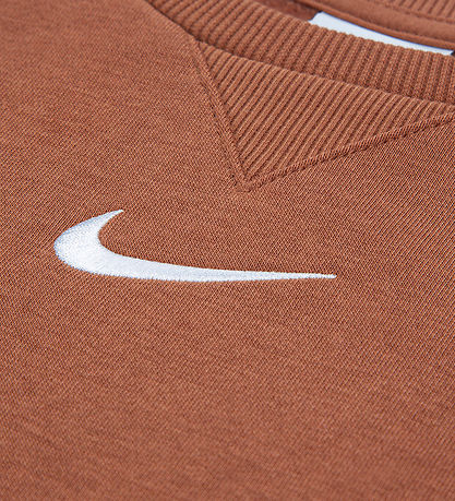 Nike Sweatsæt - Crew - Mineral Clay