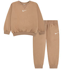 Nike Sweatsæt - Crew - Hemp