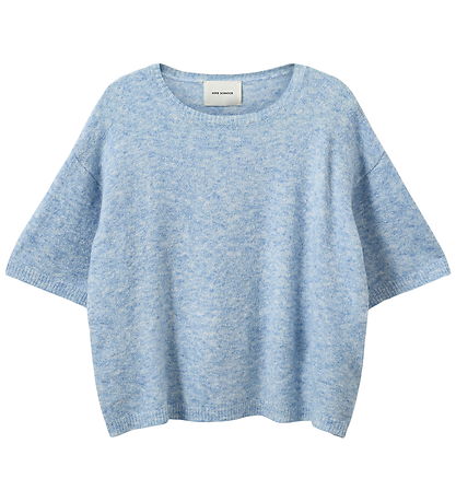 Sofie Schnoor T-shirt - Strik - CerinSY - Lyseblåmeleret