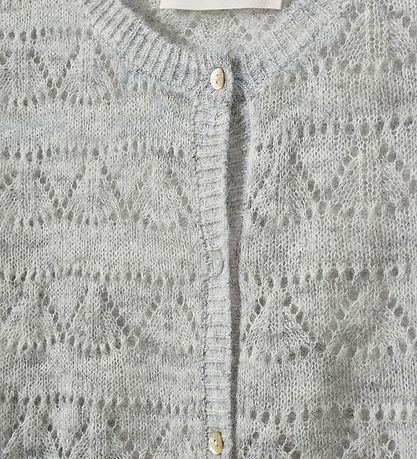 Sofie Schnoor Cardigan - Strik - CisseSY - Gråmeleret