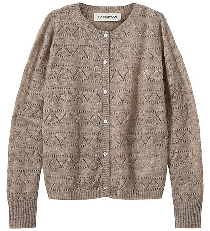 Sofie Schnoor Cardigan - Strik - CisseSY - Deer Melange