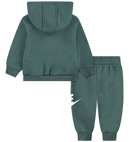 Nike Sweatsæt - Club - Mineral Slate