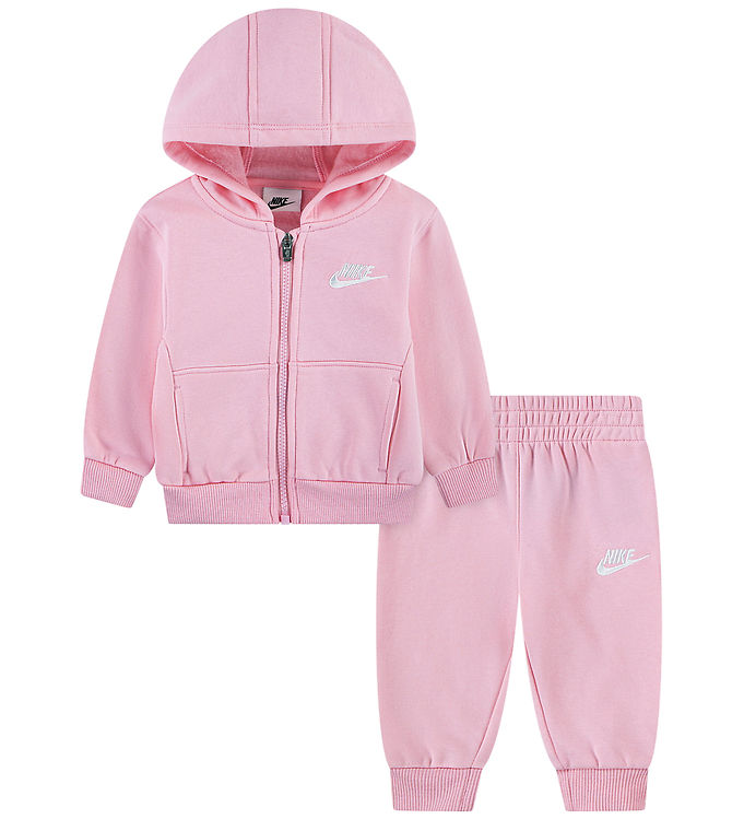Nike Sweatsæt - Medium Soft Pink