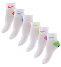 Nike Chaussettes - 6 Pack - Smiley - Minéral